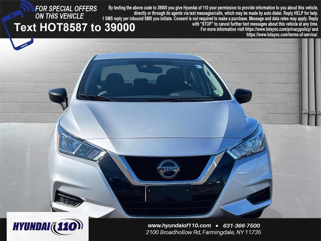 Used 2020 Nissan Versa Sedan S with VIN 3N1CN8DV4LL848587 for sale in Farmingdale, NY