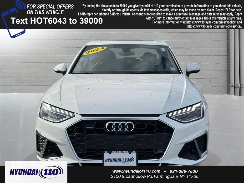 Used 2024 Audi A4 45 S line Premium Sedan