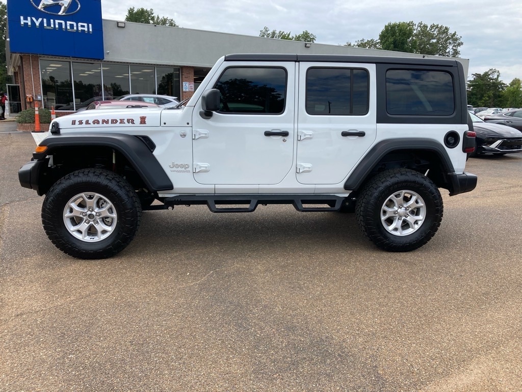 Used 2021 Jeep Wrangler Unlimited Sport with VIN 1C4HJXDN7MW558364 for sale in Batesville, MS