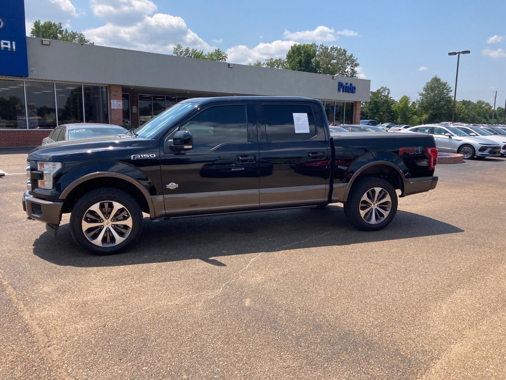 Used 2017 Ford F-150 King Ranch with VIN 1FTEW1EF0HFC45364 for sale in Batesville, MS