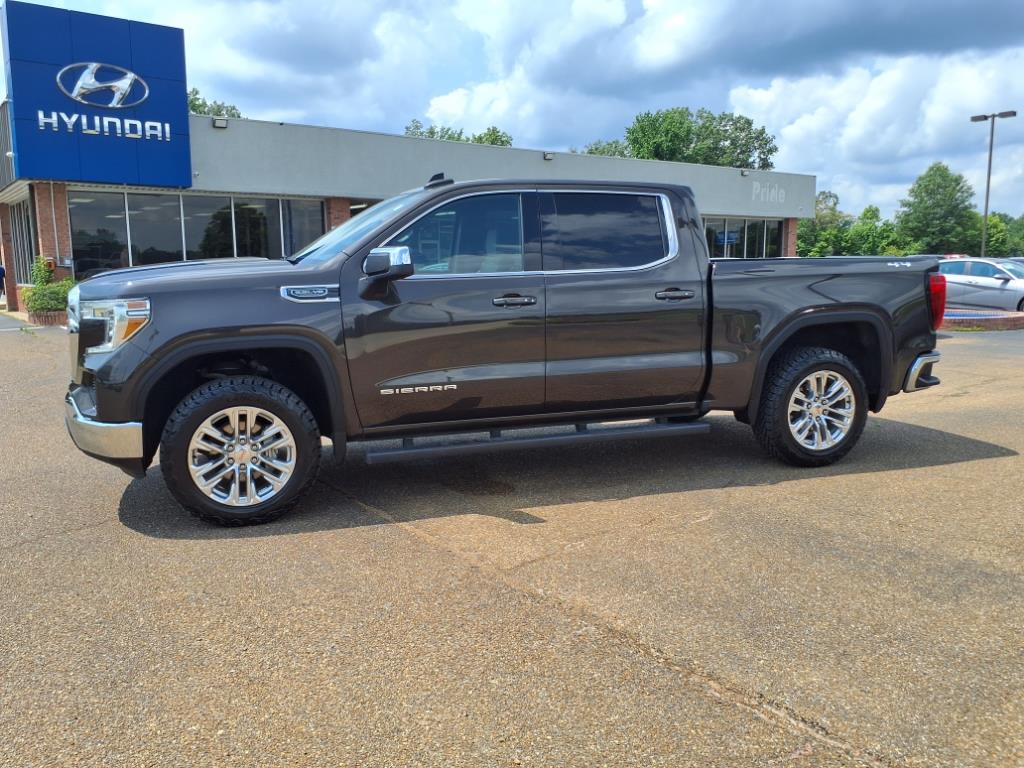 Used 2021 GMC Sierra 1500 SLE with VIN 3GTU9BED3MG205540 for sale in Batesville, MS
