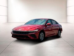 2025 Hyundai Elantra Hybrid Blue Sedan