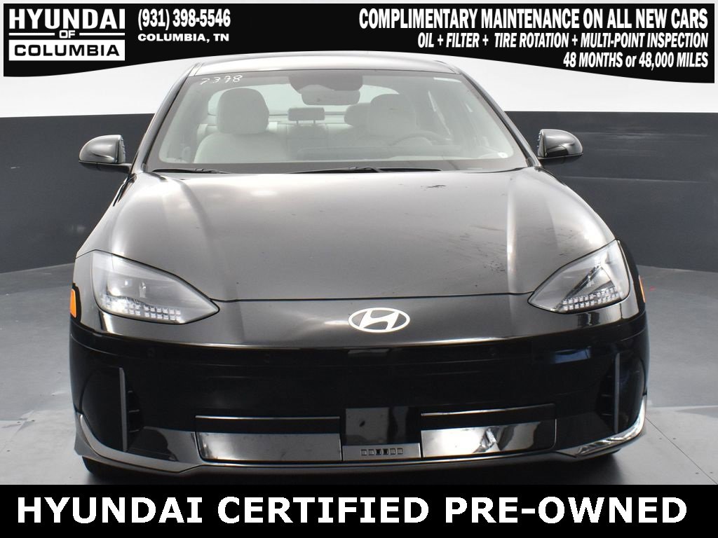 Certified 2025 Hyundai IONIQ 6 SEL with VIN KMHM34AC7SA085002 for sale in Columbia, TN