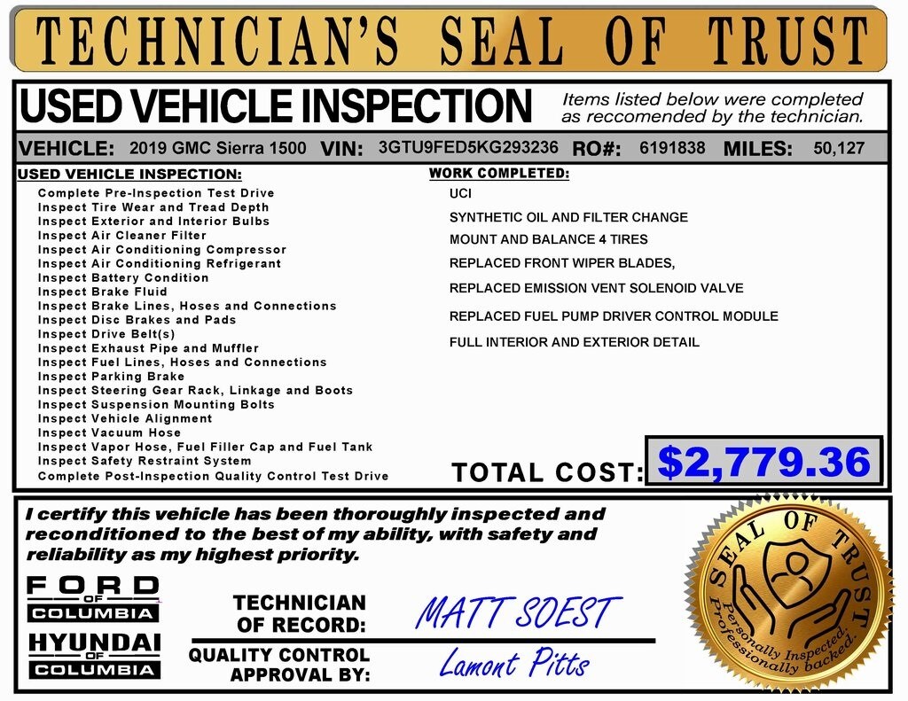 Used 2019 GMC Sierra 1500 Denali Truck