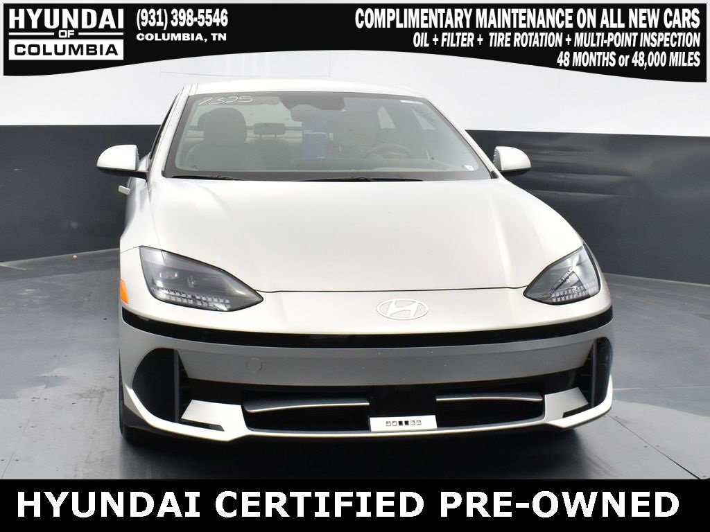 Certified 2025 Hyundai IONIQ 6 SEL with VIN KMHM34AC2SA082685 for sale in Columbia, TN