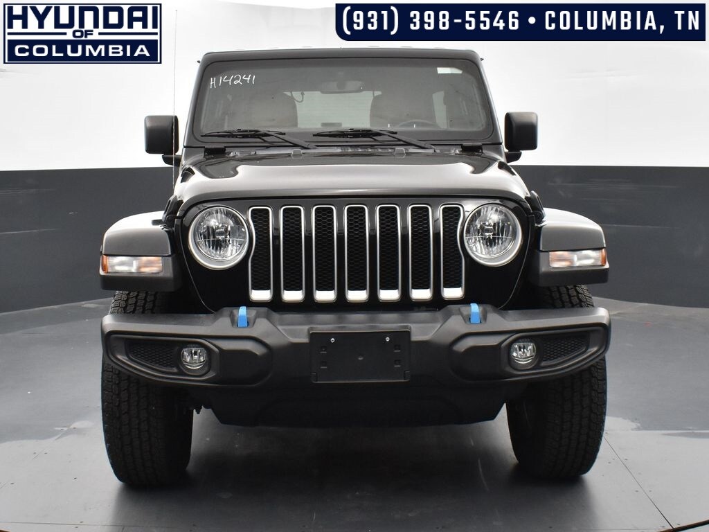 Used 2022 Jeep Wrangler Unlimited Sahara with VIN 1C4HJXEM6NW157301 for sale in Columbia, TN