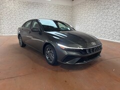 2026 Hyundai Elantra Hybrid Blue Sedan