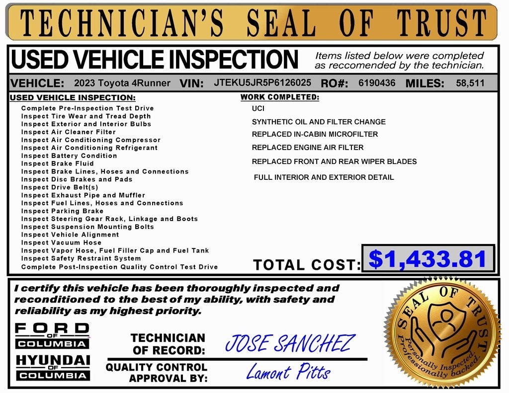 Used 2023 Toyota 4Runner Limited SUV