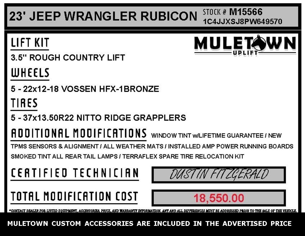Used 2023 Jeep Wrangler Rubicon 392 SUV