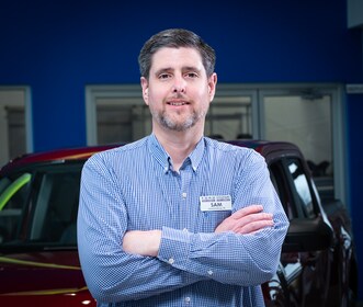 Staff member Sam Mayfield from ID_af6e9d8d0e89