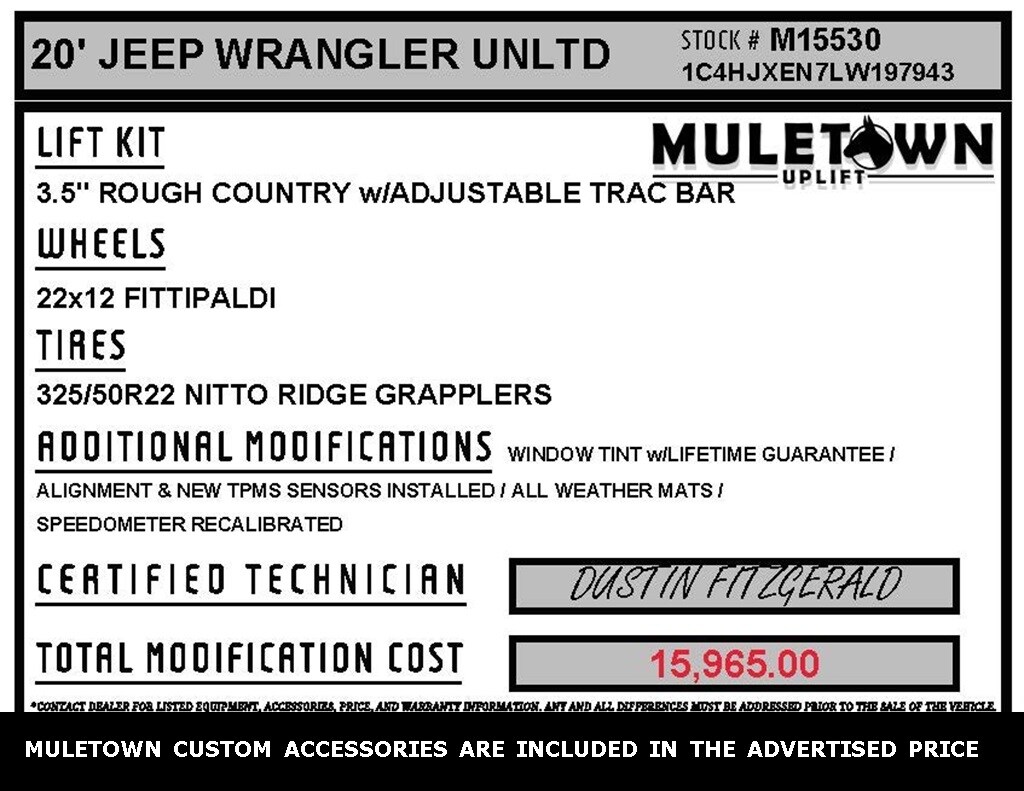 Used 2020 Jeep Wrangler Unlimited Sahara SUV