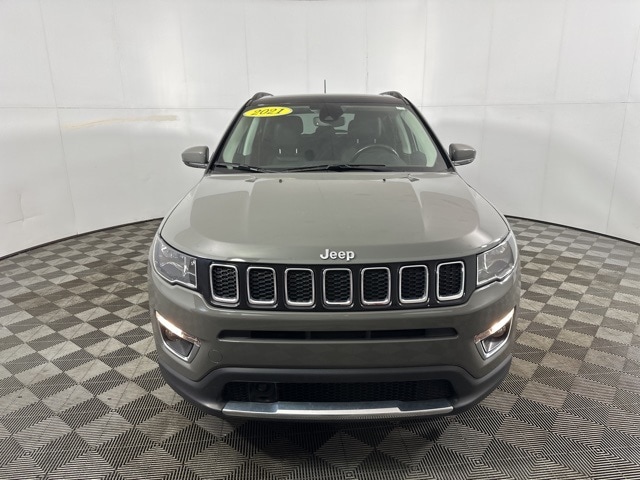 Used 2021 Jeep Compass Limited with VIN 3C4NJDCB5MT541898 for sale in Columbus, IN