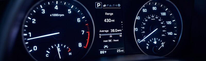 2017 Hyundai Elantra Gauges