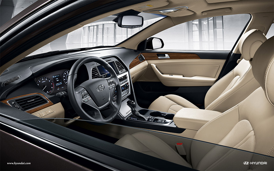2017 Hyundai Sonata Sonata Interior from the Outside
