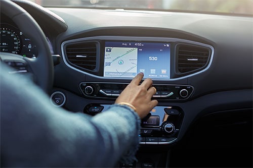 Autonomous IONIQ Concepts at CES Las Vegas IONIQ Interior