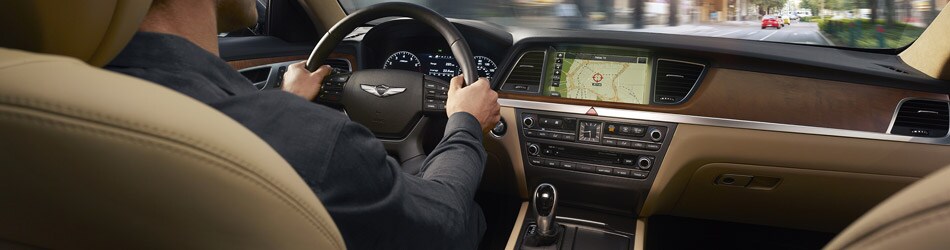 Amazon Alexa and Genesis Connectivity Genesis G80 Interior