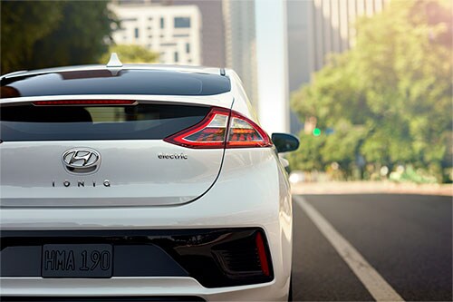Autonomous IONIQ Concepts at CES Las Vegas Hyundai IONIQ Rear