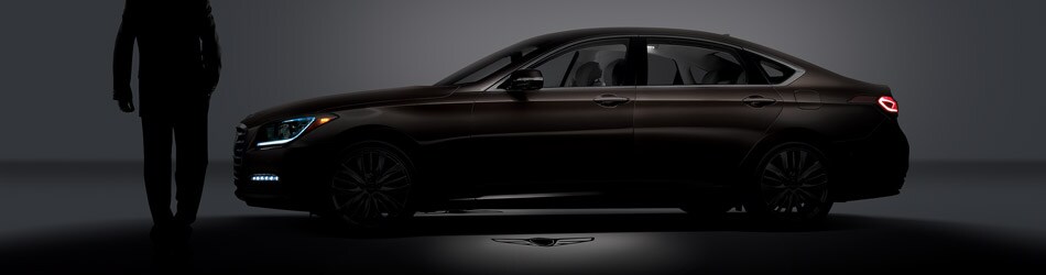 Amazon Alexa and Genesis Connectivity Genesis G80 dark profile