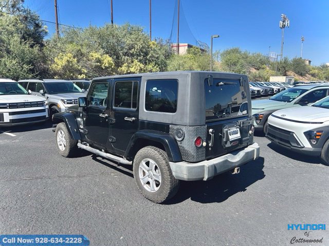 Used 2007 Jeep Wrangler Unlimited Sahara with VIN 1J8GA59127L119643 for sale in Cottonwood, AZ