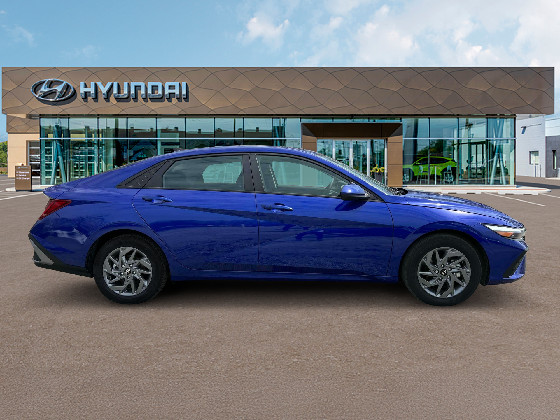 2025 Hyundai Elantra Blue - Photo 9
