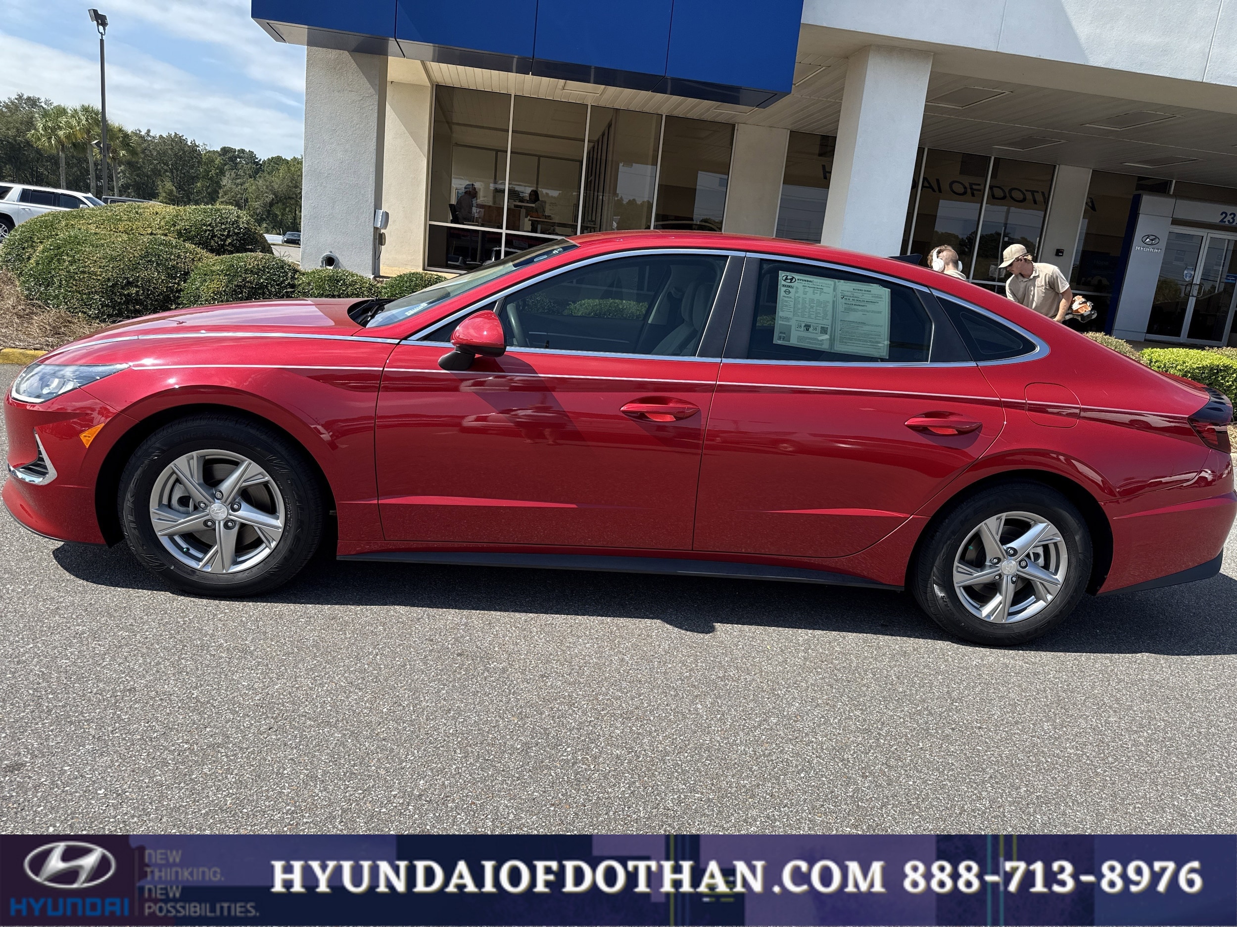 Used 2021 Hyundai Sonata SE with VIN 5NPEG4JA6MH121219 for sale in Dothan, AL