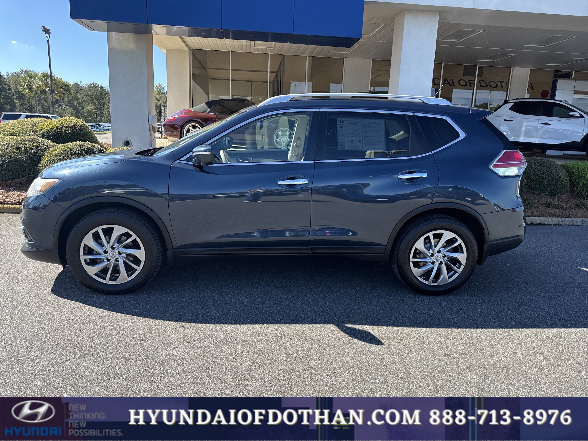 Used 2015 Nissan Rogue SL with VIN 5N1AT2MT8FC924118 for sale in Dothan, AL