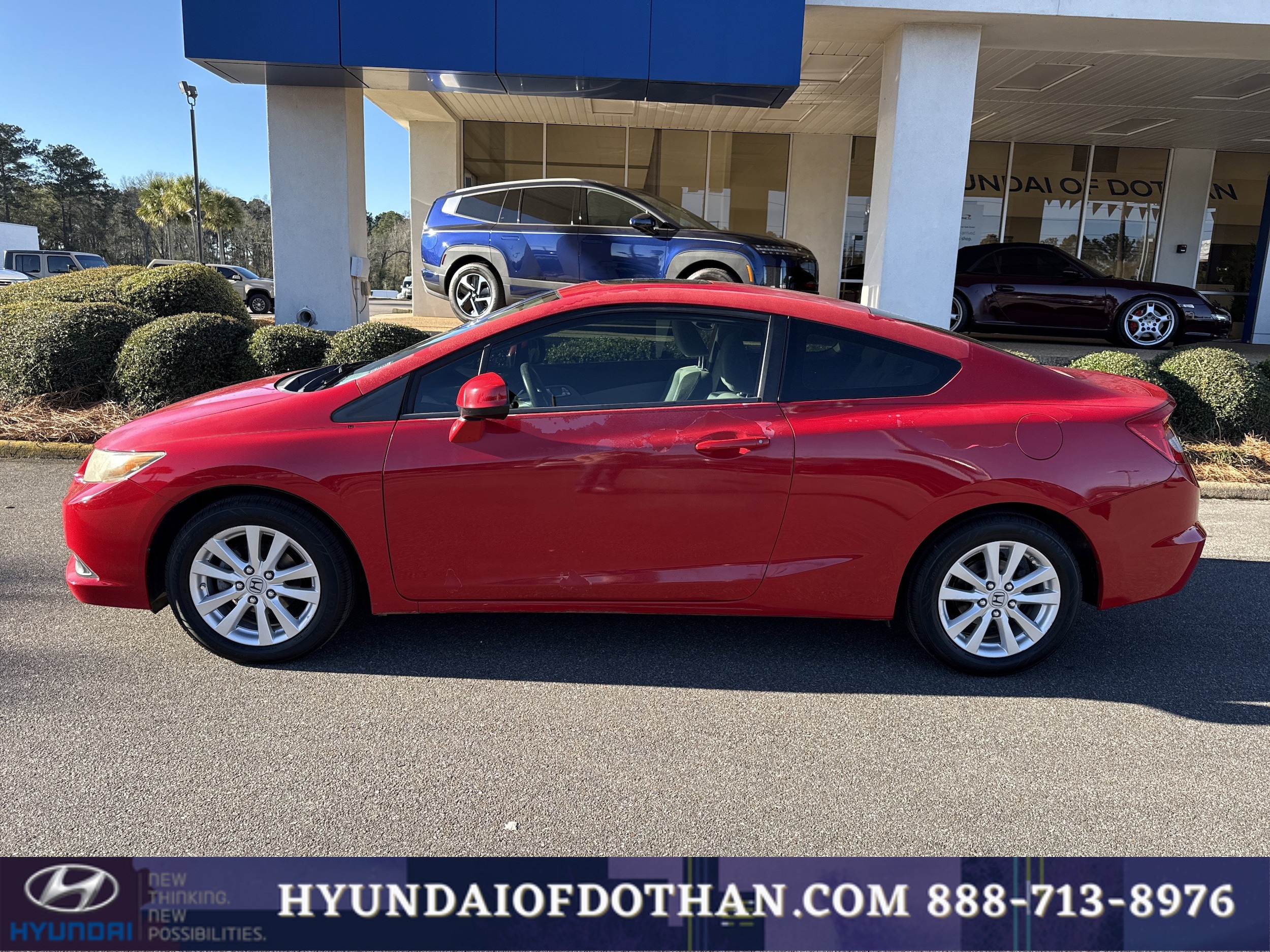 Used 2012 Honda Civic EX with VIN 2HGFG3B80CH553615 for sale in Dothan, AL