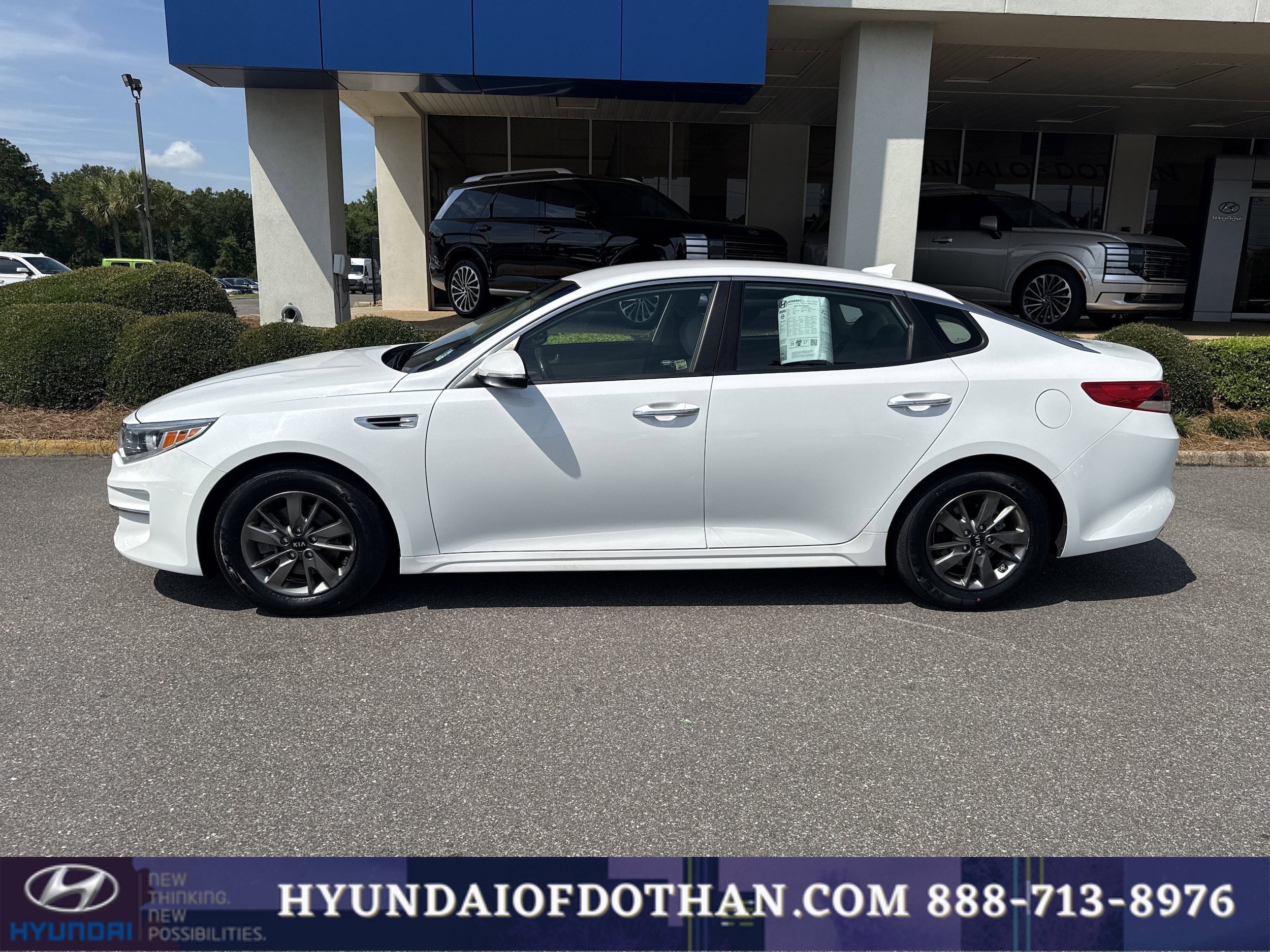 Used 2017 Kia Optima LX with VIN 5XXGT4L13HG150051 for sale in Dothan, AL