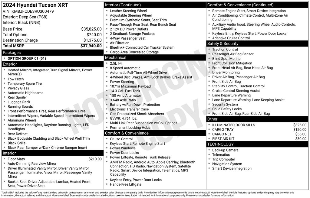 2024 Hyundai Tucson XRT - Photo 29