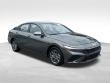 New 2026 Hyundai Elantra Hybrid Blue Sedan