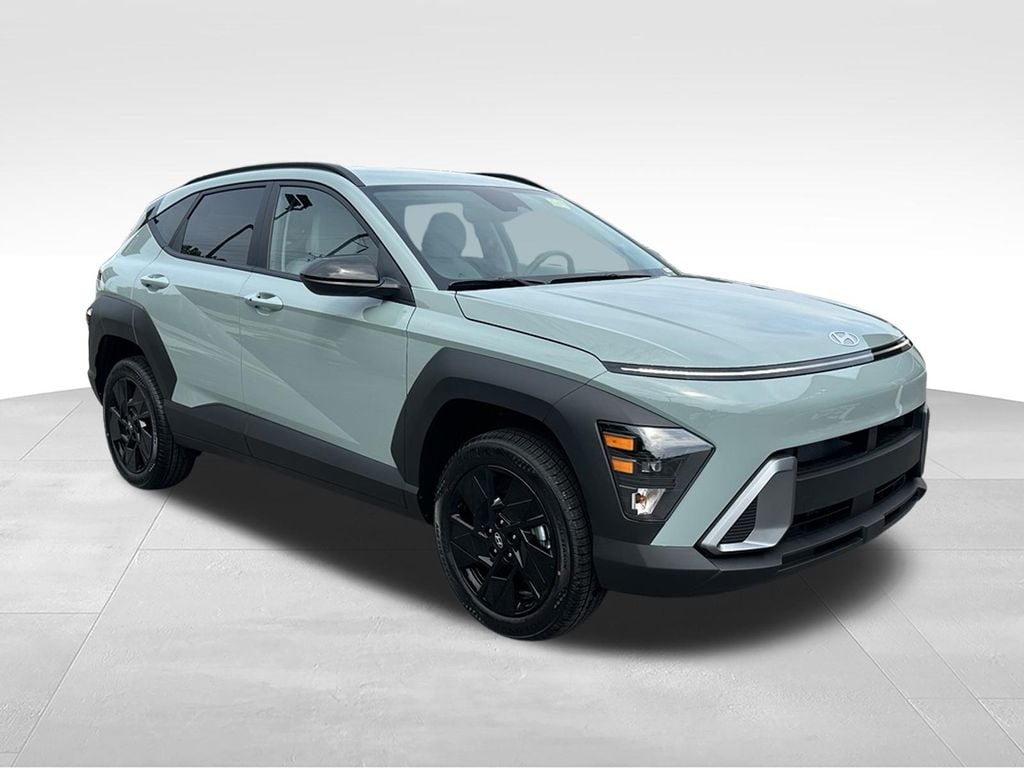 Mirage Green 2026 Hyundai Kona SUV / Crossover All-Wheel Drive Continuously Variable Transmission