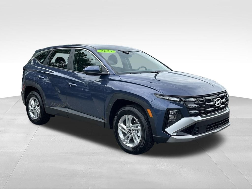 Atlantis Blue 2025 Hyundai Tucson SUV / Crossover All-Wheel Drive 8-Speed Automatic