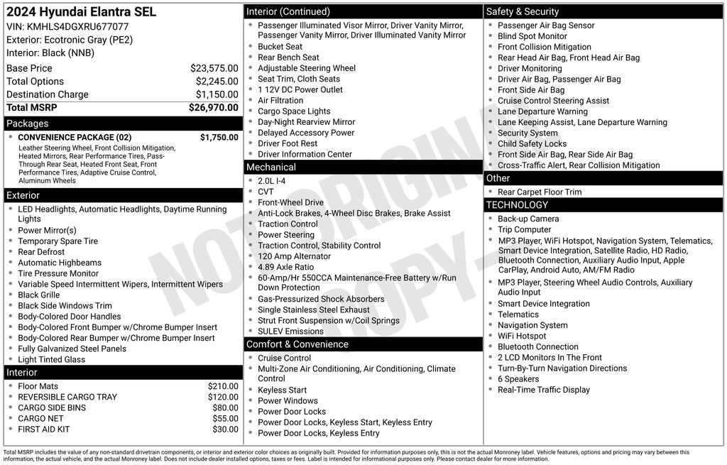 2024 Hyundai Elantra SEL - Photo 26