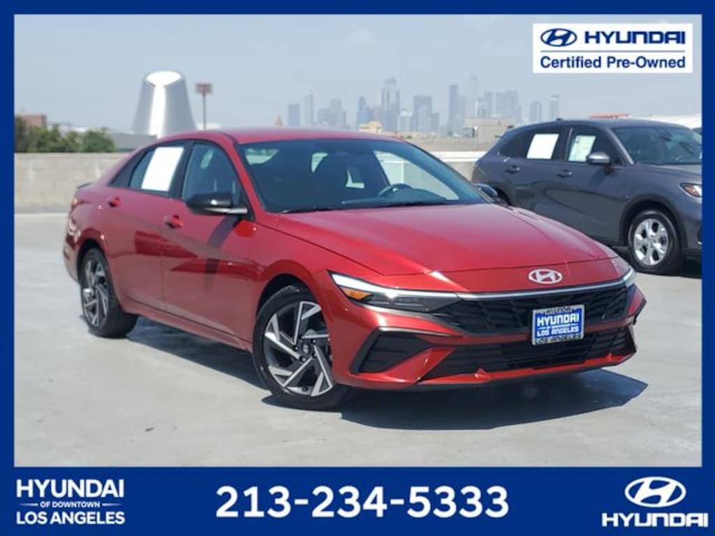 Certified 2025 Hyundai Elantra SEL Sport Sedan