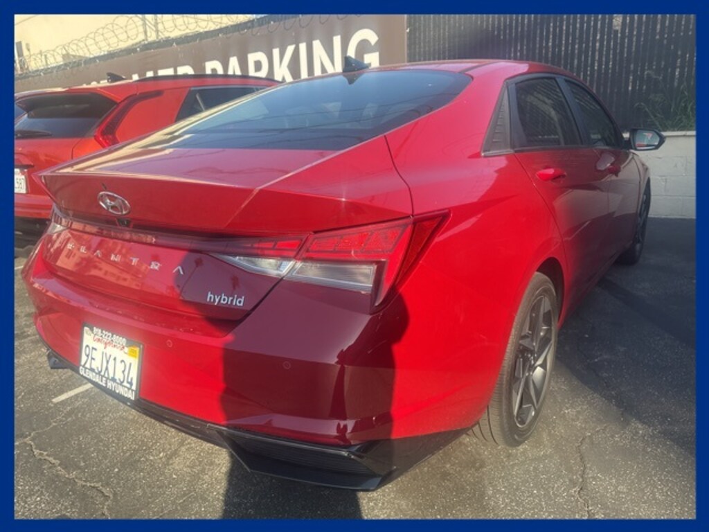 Used 2023 Hyundai Elantra HEV Limited Sedan