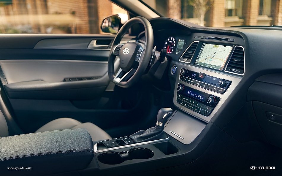Navigation in the Hyundai Sonata