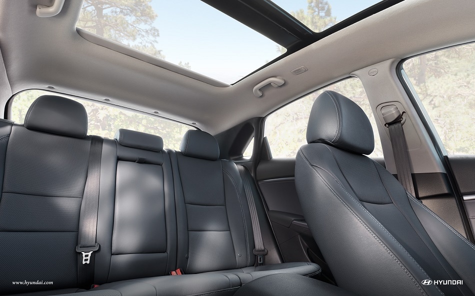 interior seating in Elantra GT
