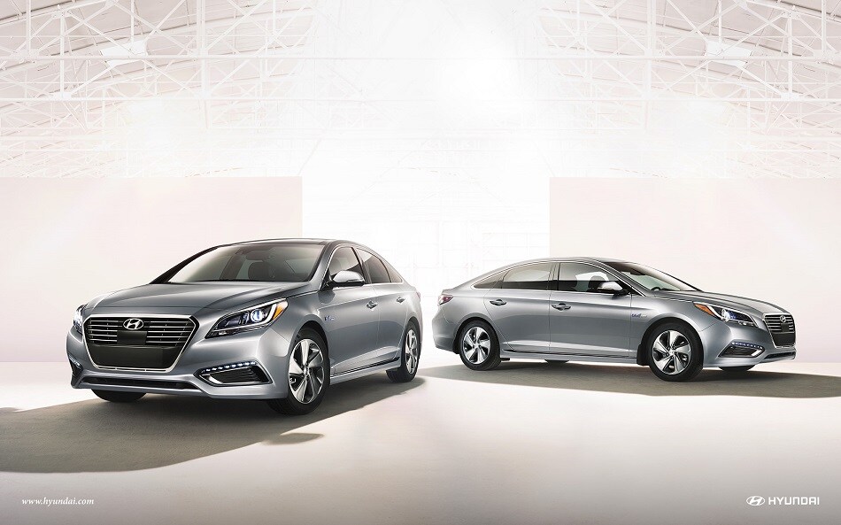 Two Hyundai Sonata Hybrids