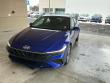 New 2026 Hyundai Elantra Hybrid Blue Sedan