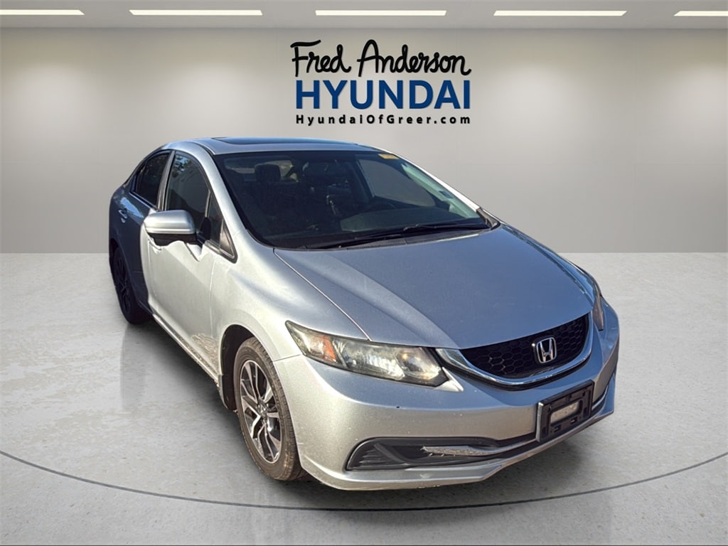 Used 2014 Honda Civic EX with VIN 19XFB2F81EE233901 for sale in Greer, SC