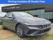 New 2026 Hyundai Elantra Hybrid Blue Sedan
