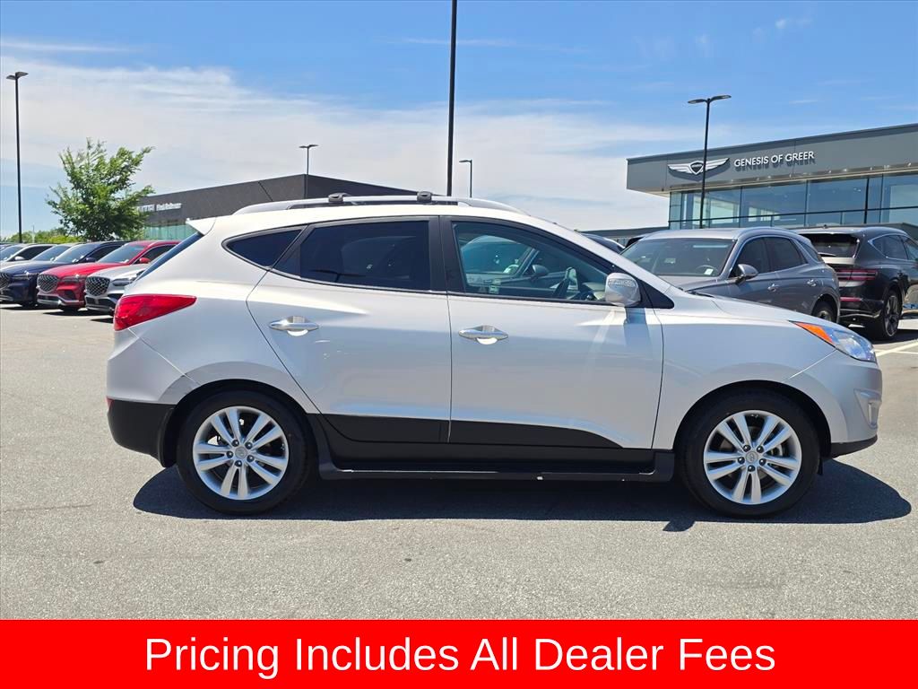 Used 2012 Hyundai Tucson Limited with VIN KM8JU3ACXCU461203 for sale in Greer, SC