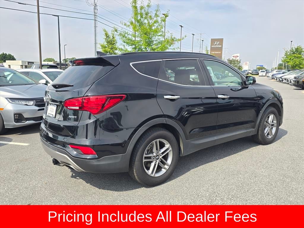 Used 2017 Hyundai Santa Fe Sport with VIN 5XYZU3LB5HG423494 for sale in Greer, SC