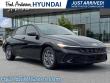 New 2025 Hyundai Elantra Hybrid Blue Sedan
