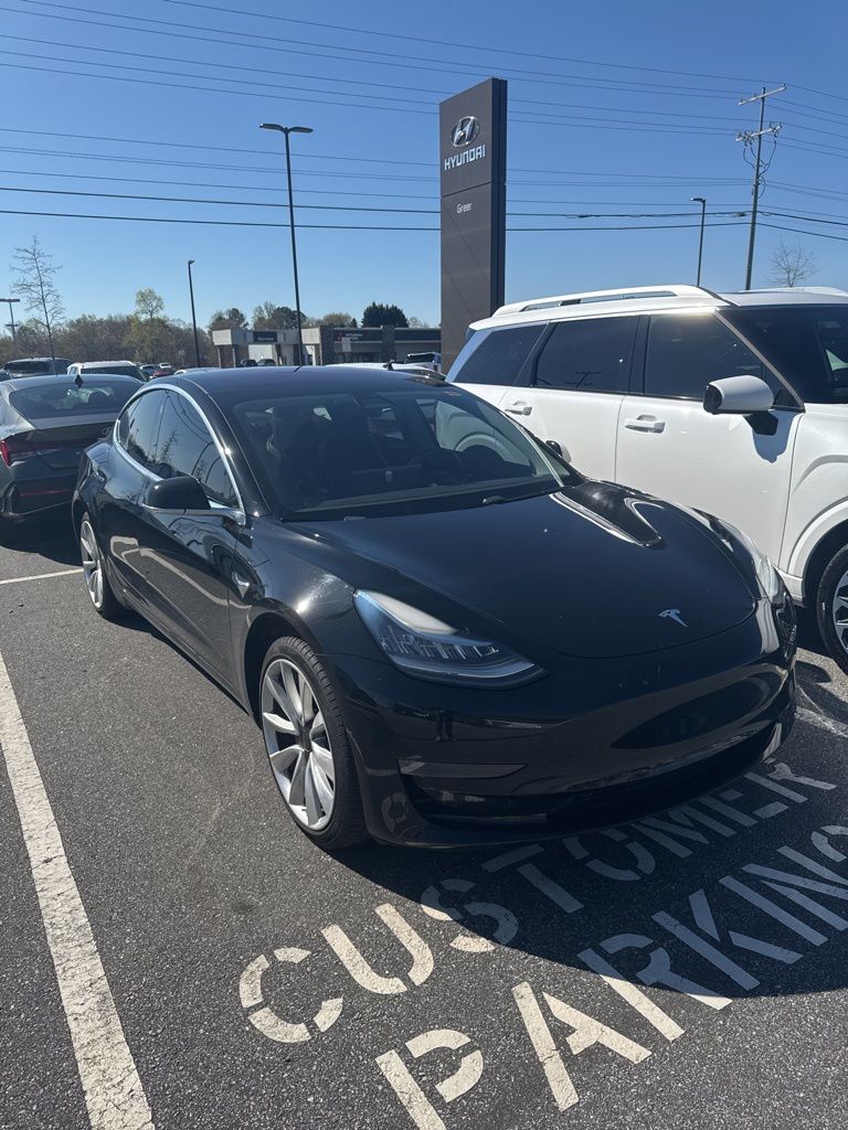 Used 2018 Tesla Model 3 Long Range with VIN 5YJ3E1EA0JF023691 for sale in Greer, SC