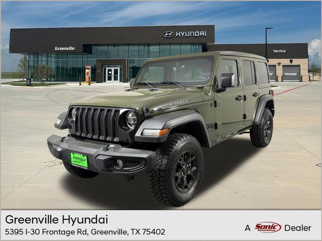 Used 2022 Jeep Wrangler Unlimited Willys SUV
