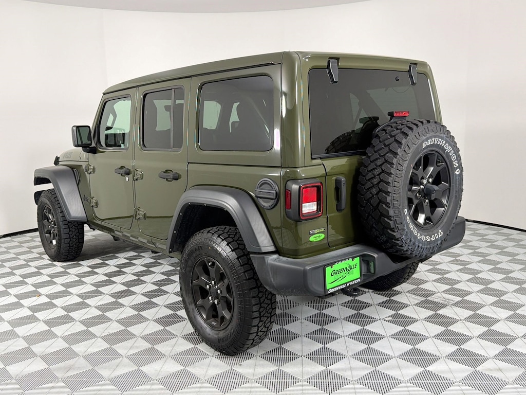 Used 2022 Jeep Wrangler Unlimited Willys SUV
