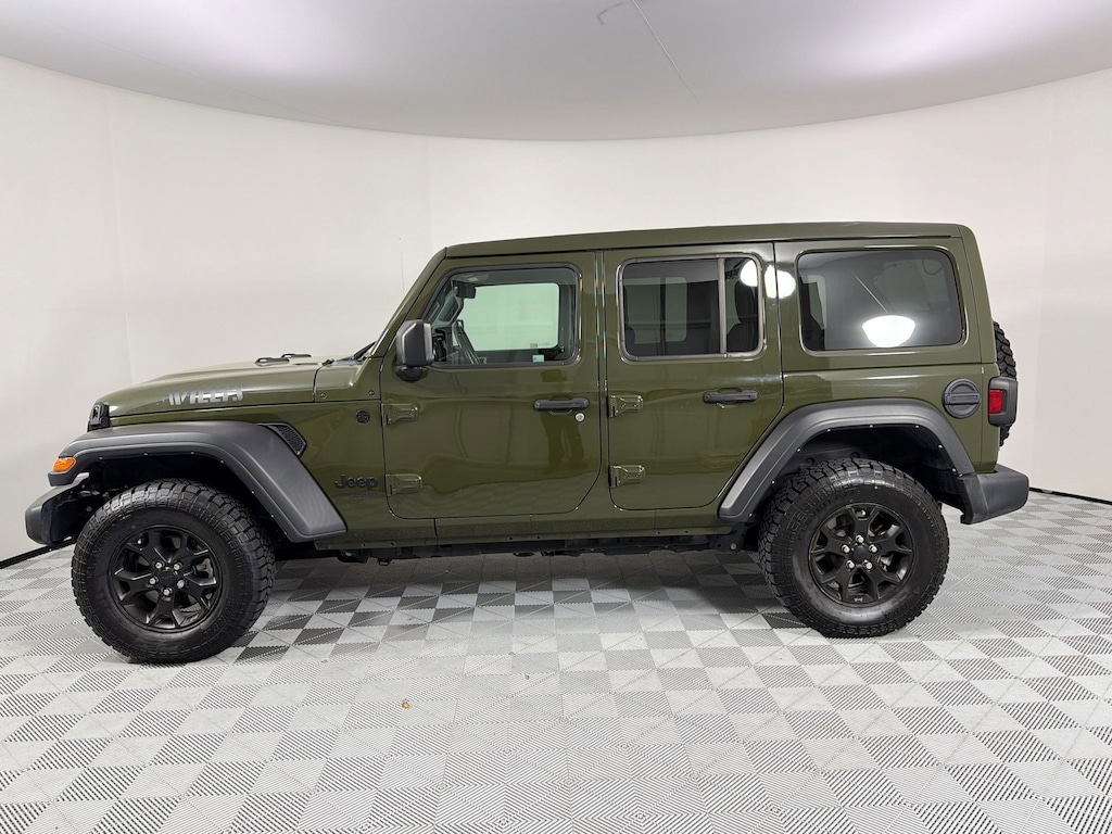 Used 2022 Jeep Wrangler Unlimited Willys SUV