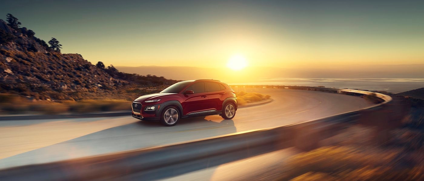 2020 Hyundai Kona on road