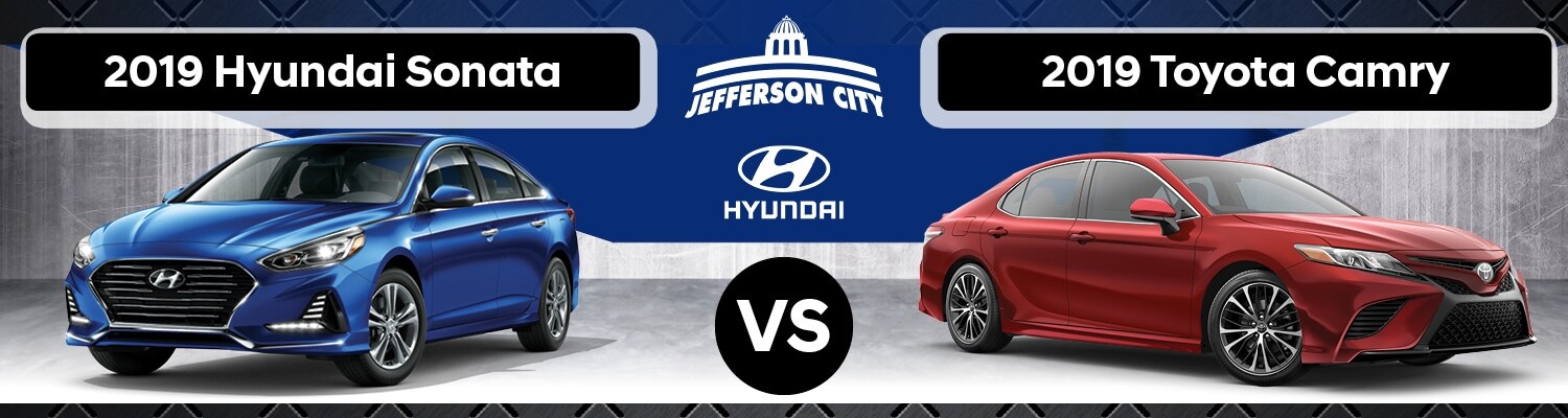 2019 Hyundai Sonata vs. 2019 Toyota Camry